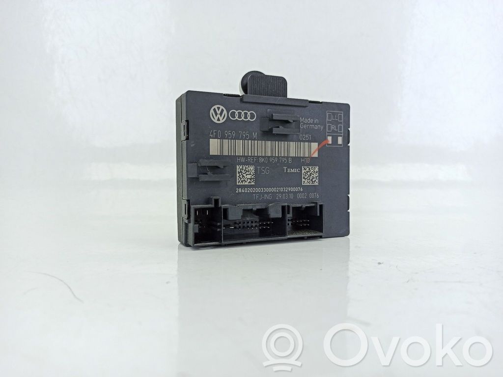 Audi A6 S6 C6 4F Autres unités de commande / modules 