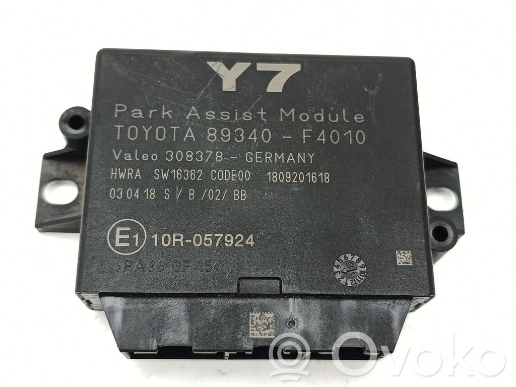 Other control units/modules   89340F4010