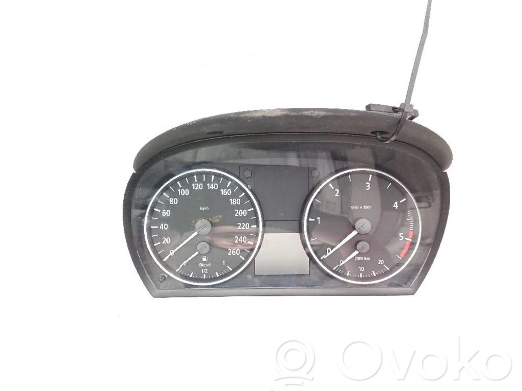 BMW 3 E90 E91 Speedometer (instrument cluster) 
