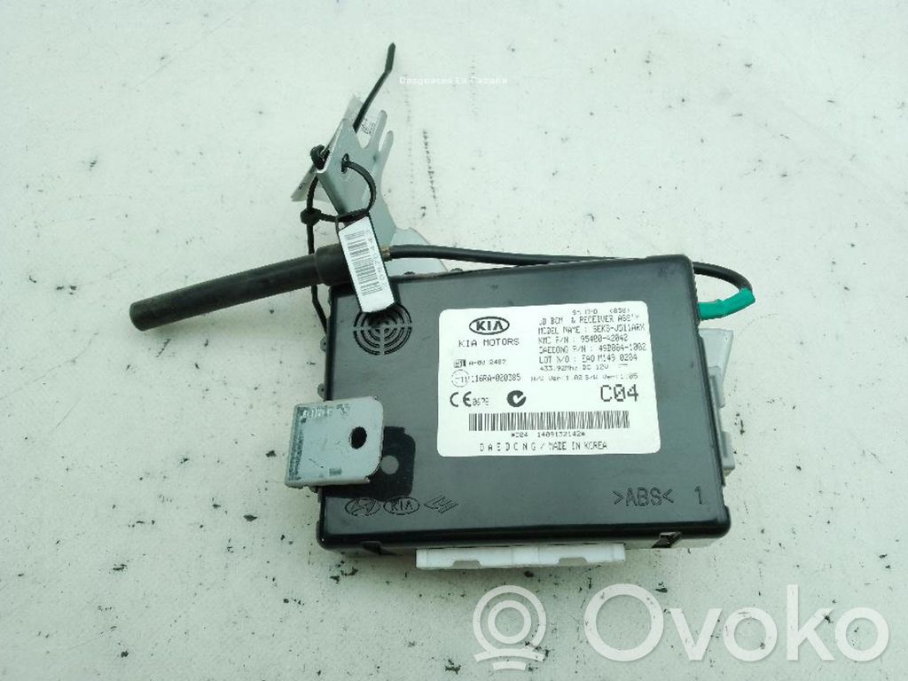 Other control units/modules   95400A2042