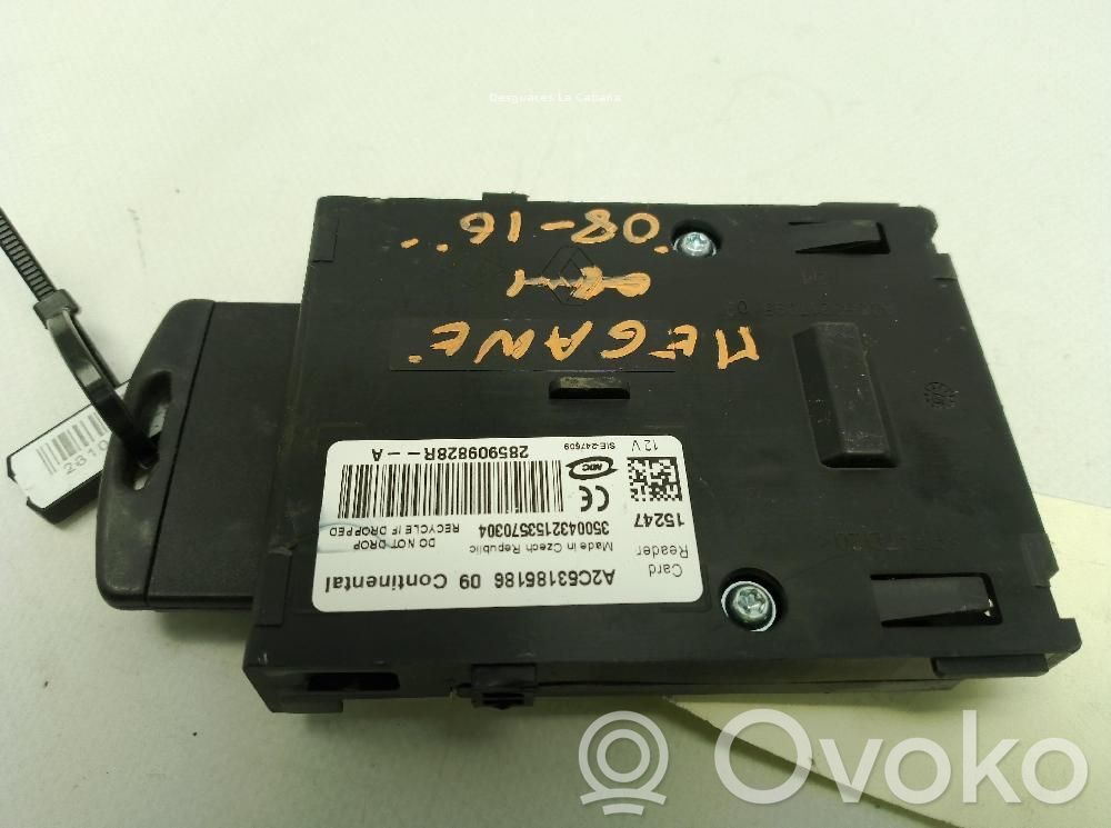 Lector de tarjeta/llave de arranque   285909828R