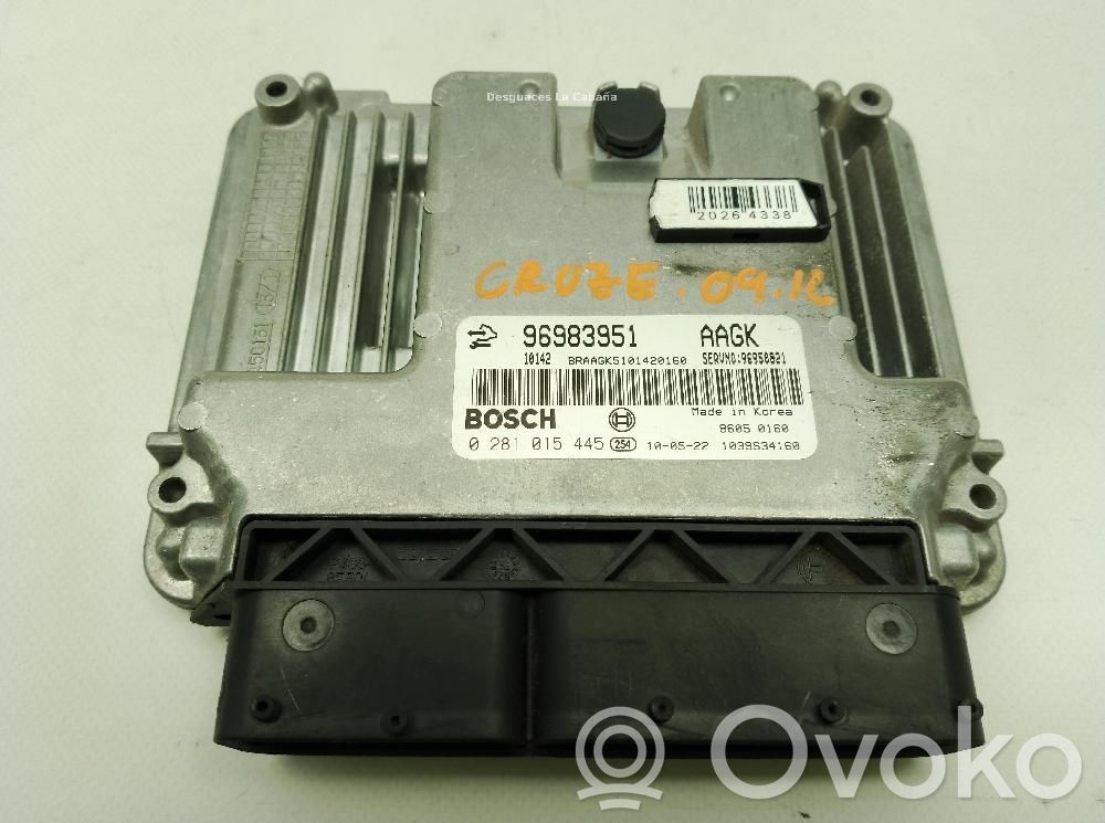 Chevrolet Cruze Altre centraline/moduli