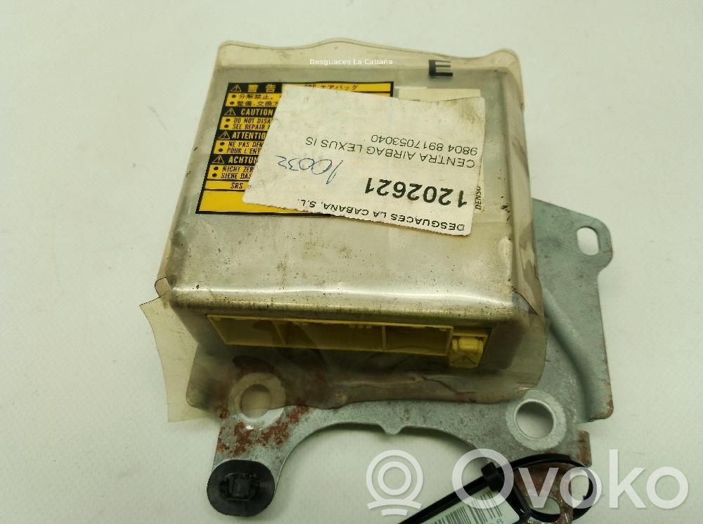 Lexus IS 200-300 Unitate/modul de comandă airbaguri 