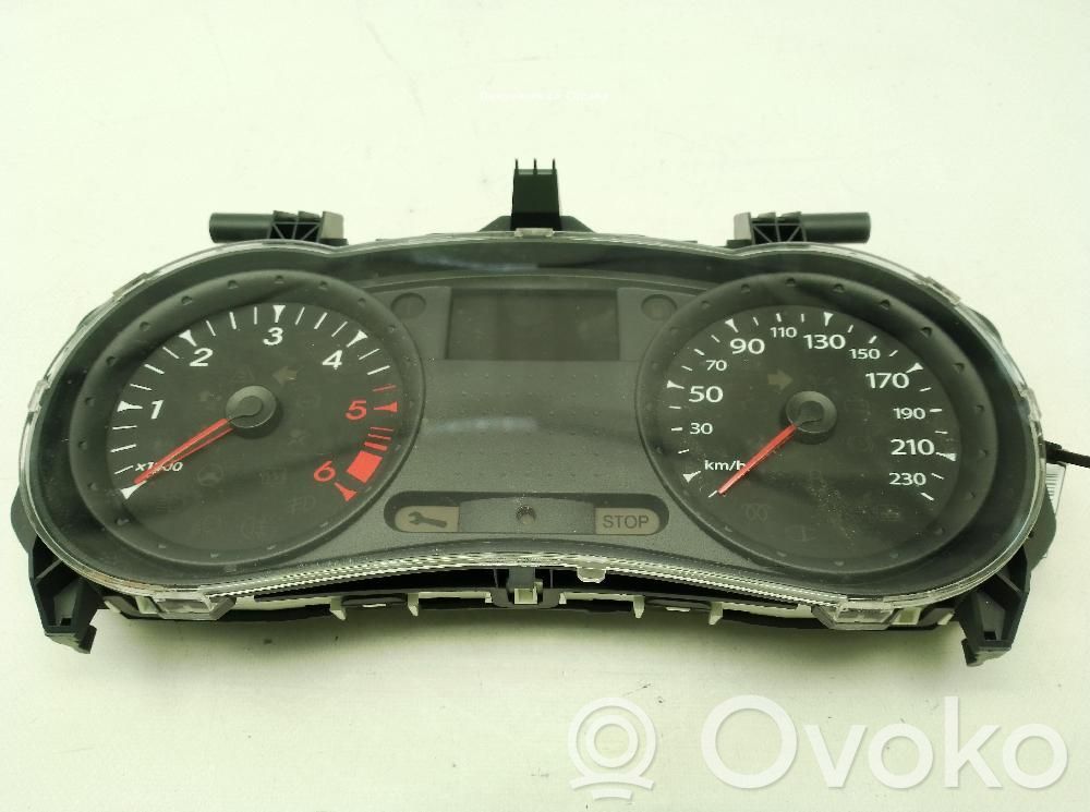 Renault Clio III Geschwindigkeitsmesser Cockpit 