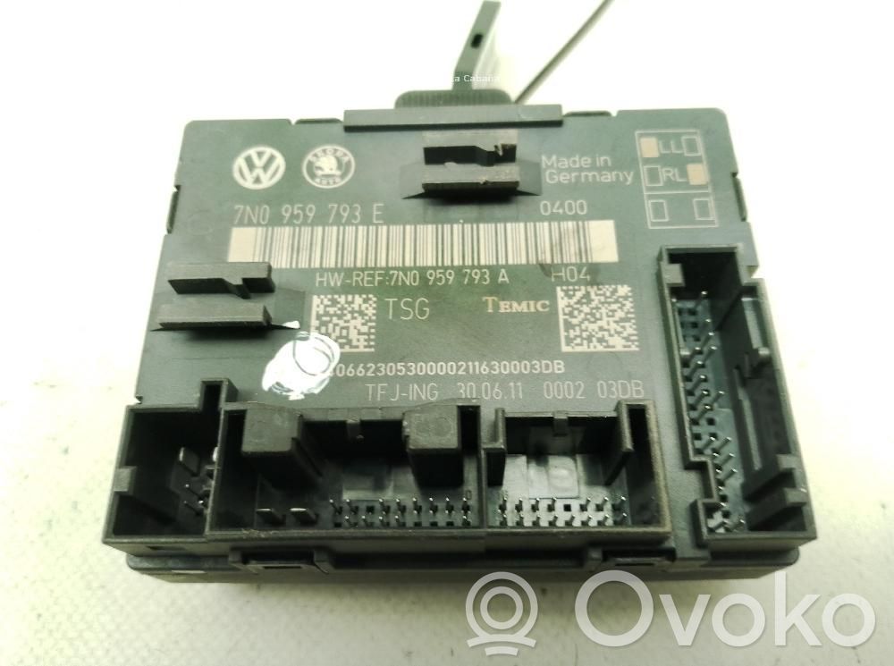 Skoda Yeti (5L) Centralina/modulo portiere 