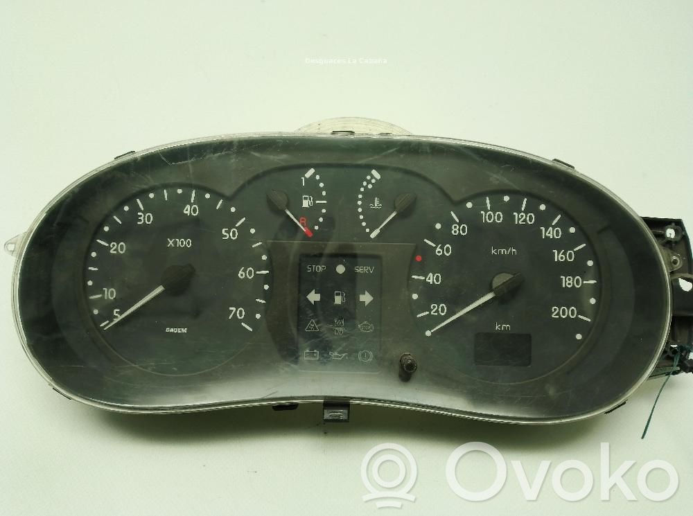 Renault Kangoo I Tachimetro (quadro strumenti)