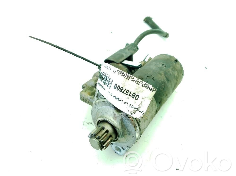 Skoda Octavia Mk2 (1Z) Anlasser 