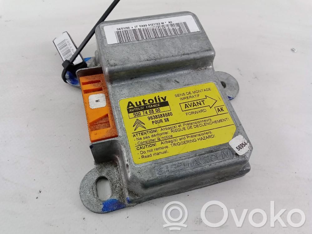 Citroen Saxo Module de contrôle airbag
