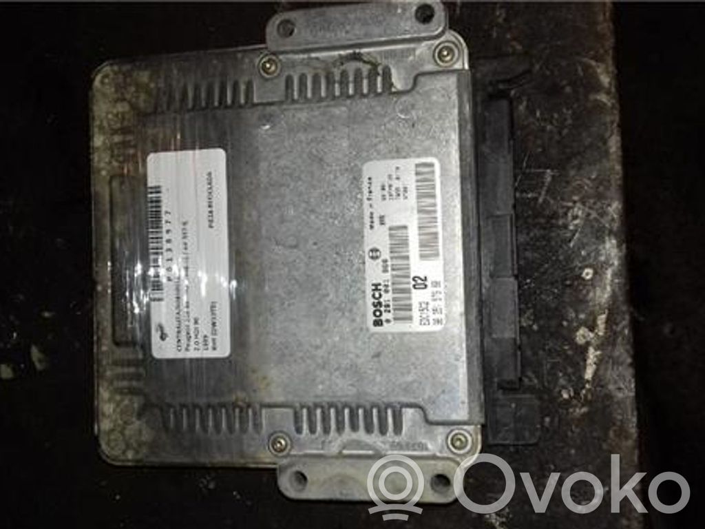 Peugeot 206 Komputer / Sterownik ECU silnika 