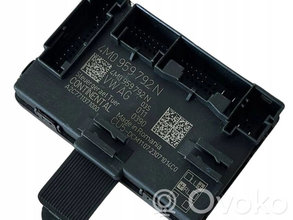 Door control unit/module   4M0959792N