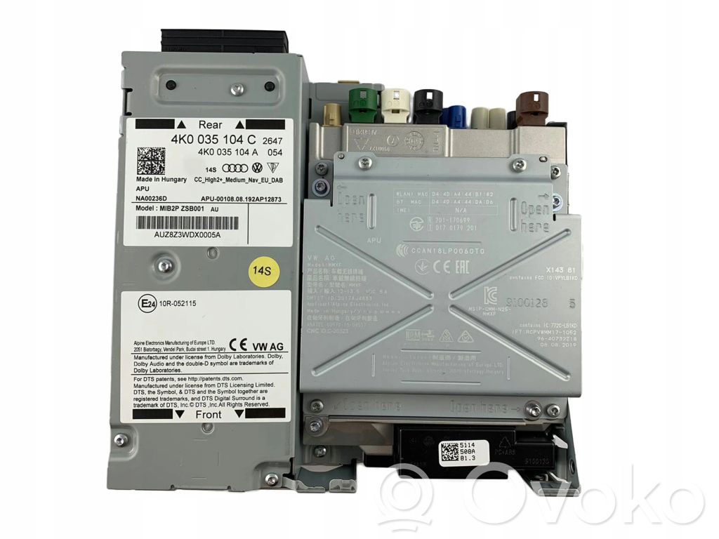 Audi A6 S6 C8 4K Other control units/modules 