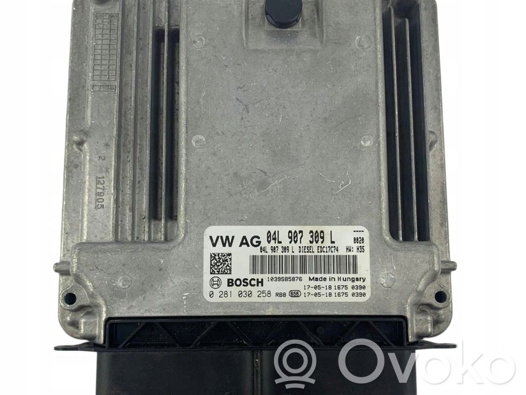 Centralina/modulo del motore   04L907309L,0281030258,0281030258