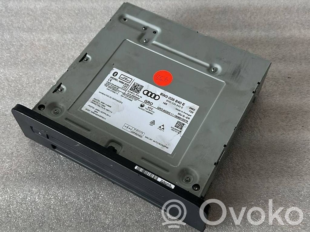 Audi A4 S4 B9 8W Other control units/modules 