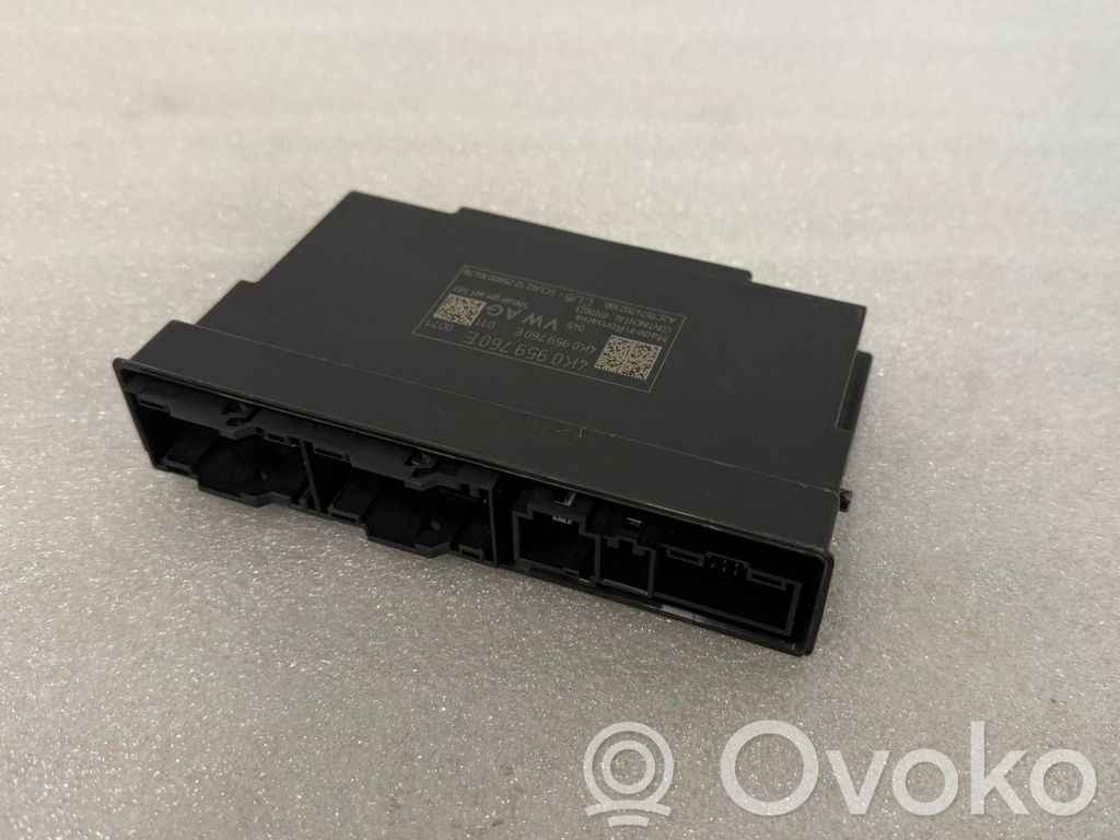 Other control units/modules   4K0959760E