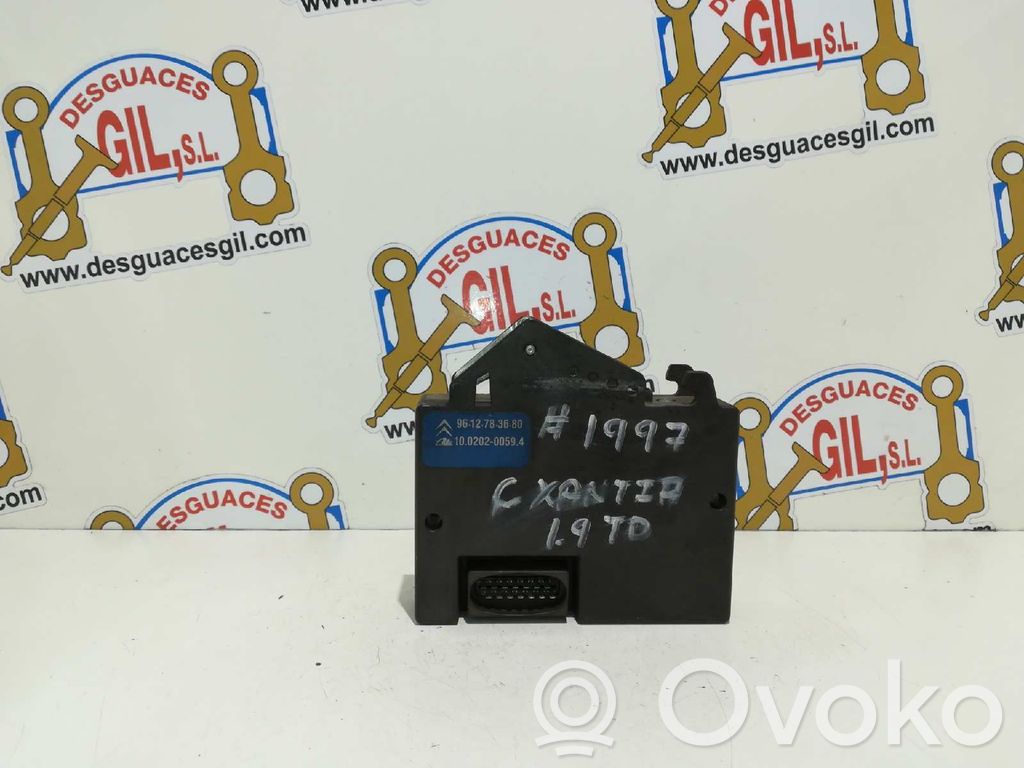 ABS control unit/module   9612783680,37630