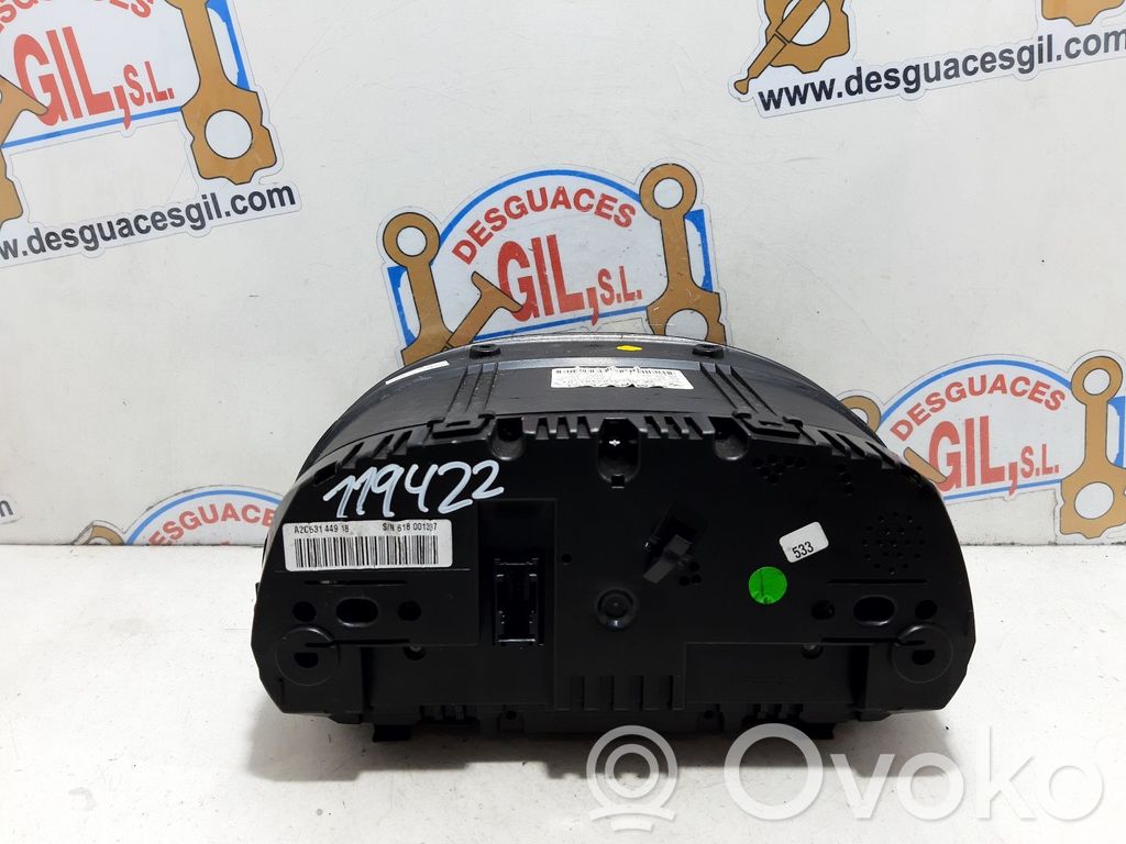 Speedometer (instrument cluster)   698348701,119422