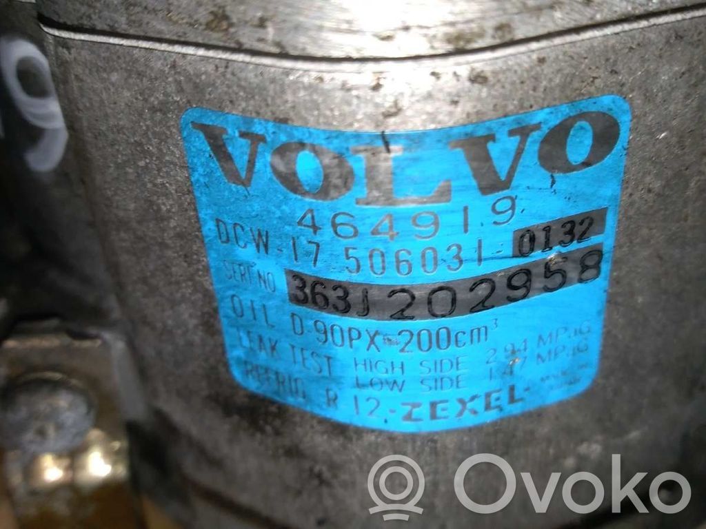 Volvo 460 Air conditioning (A/C) compressor (pump) 