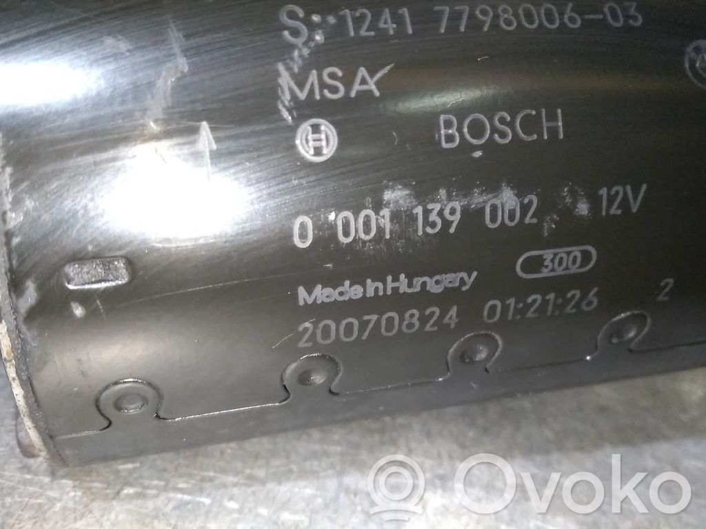 Starter motor   20070824,45493