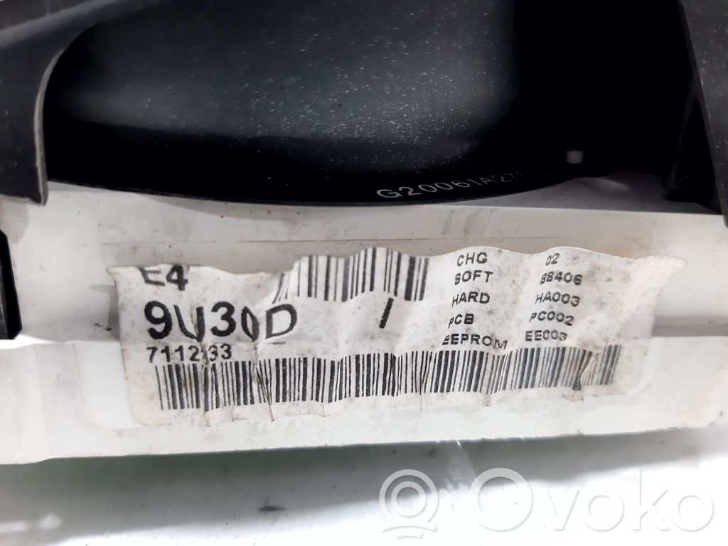 Nissan Note (E11) Spidometrs (instrumentu panelī) 