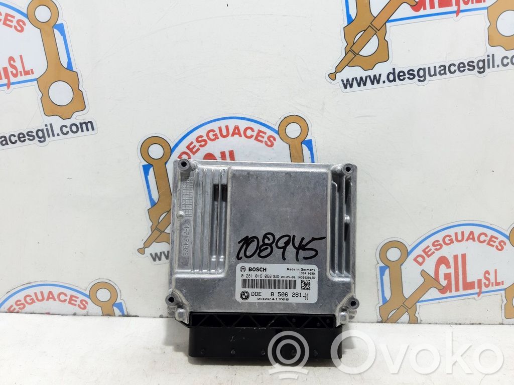 Engine control unit/module   DDE8506281,108945
