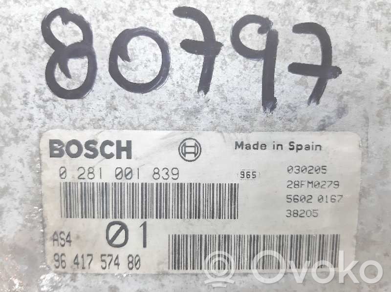 Engine control unit/module   9641757480,80797