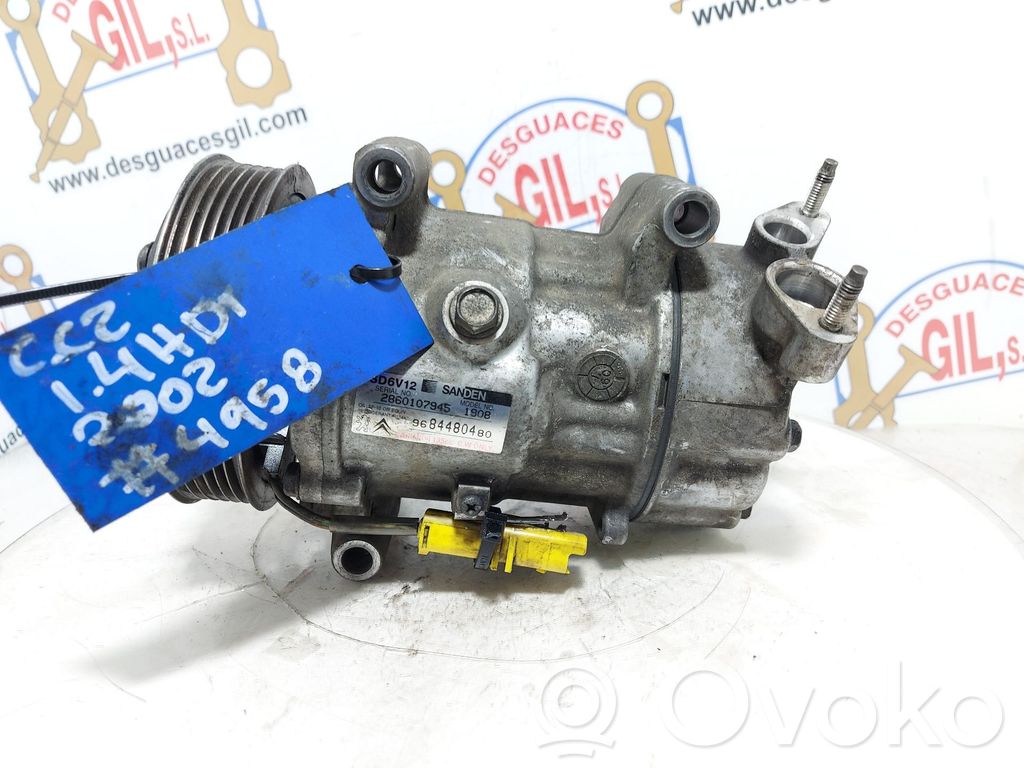 Citroen C2 Air conditioning (A/C) compressor (pump) 