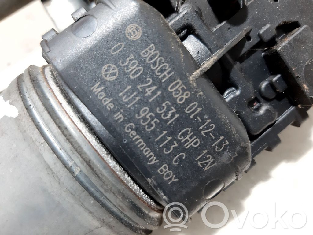 Volkswagen Bora Mechanizm i silniczek wycieraczek szyby przedniej / czołowej 