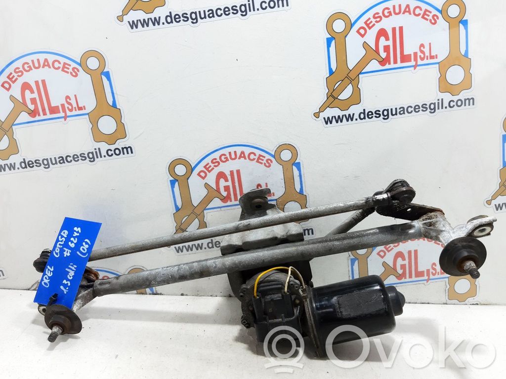 Mechanizm i silniczek wycieraczek szyby przedniej / czołowej   91498232,129309