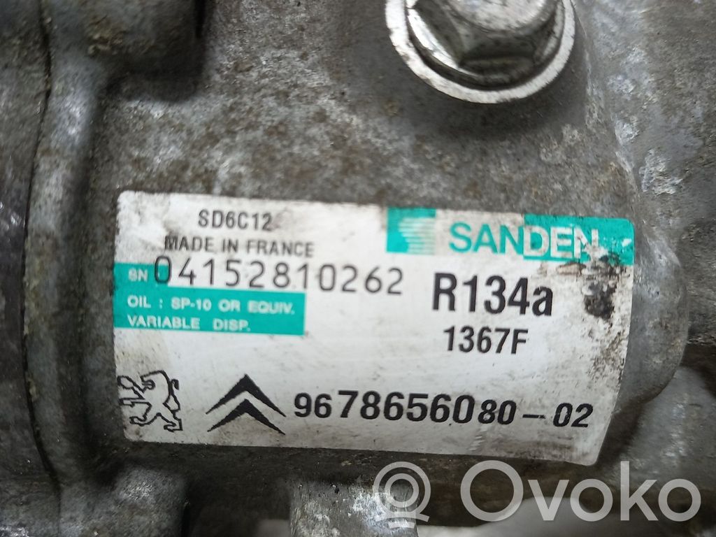 Citroen DS3 Compressore aria condizionata (A/C) (pompa) 