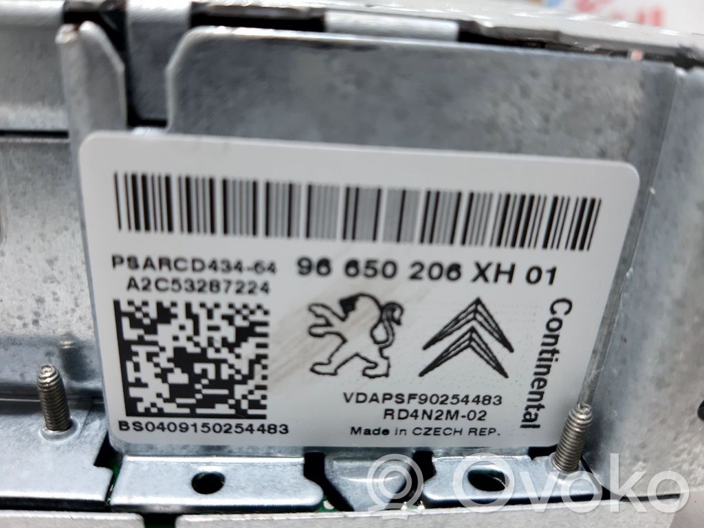 Peugeot 308 Unitate principală radio/CD/DVD/GPS 