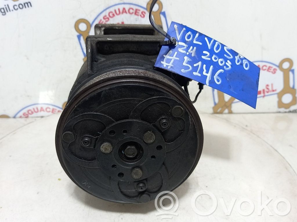 Volvo S60 Kompresor / Sprężarka klimatyzacji A/C 