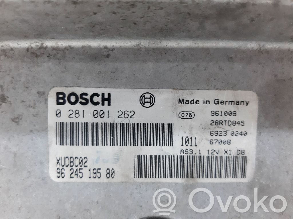 Engine control unit/module   9624519580,141364