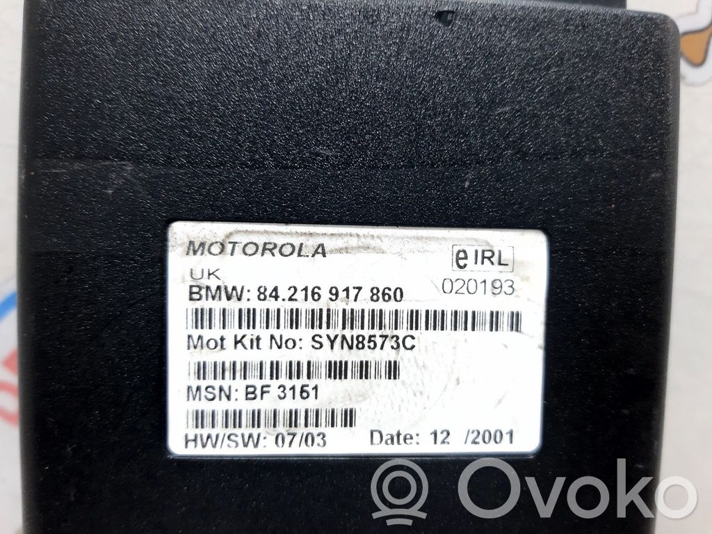 BMW X3 E83 Unidad de control/módulo del teléfono 