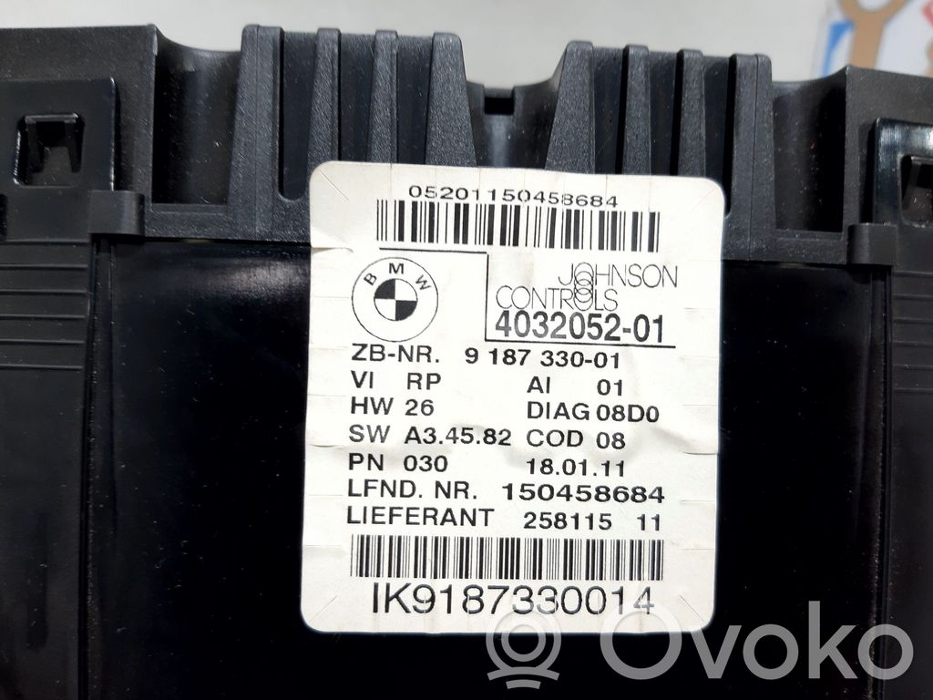 BMW 1 F20 F21 Spidometras (prietaisų skydelis) 