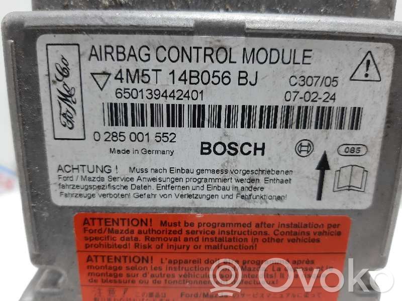 Airbag control unit/module   4M5T14B056BJ,79940