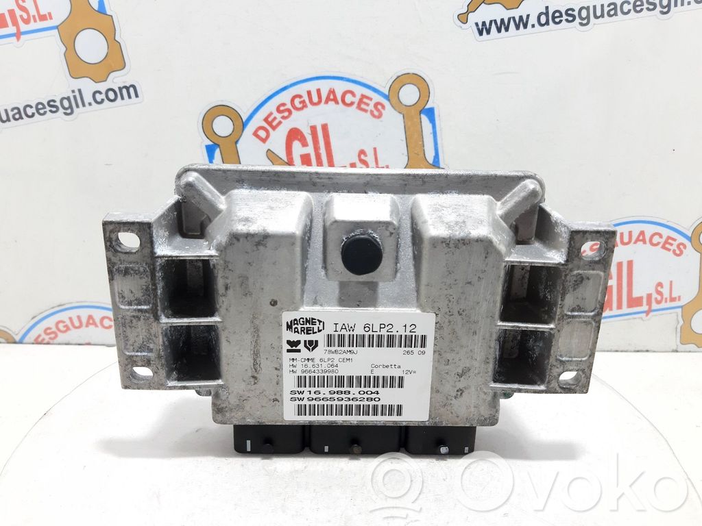 Citroen C4 I Engine control unit/module 