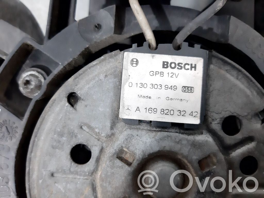 Mercedes-Benz A W169 Elektryczny wentylator chłodnicy 