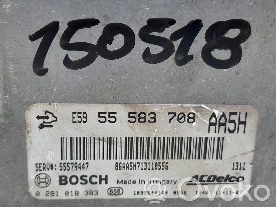 Chevrolet Aveo Engine control unit/module 