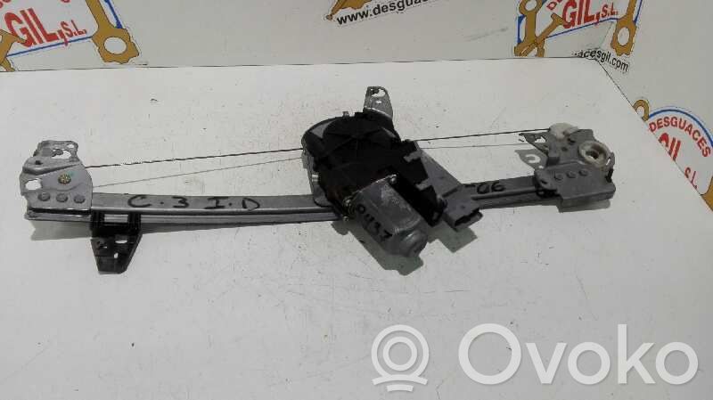 Citroen C3 Front door window regulator with motor 