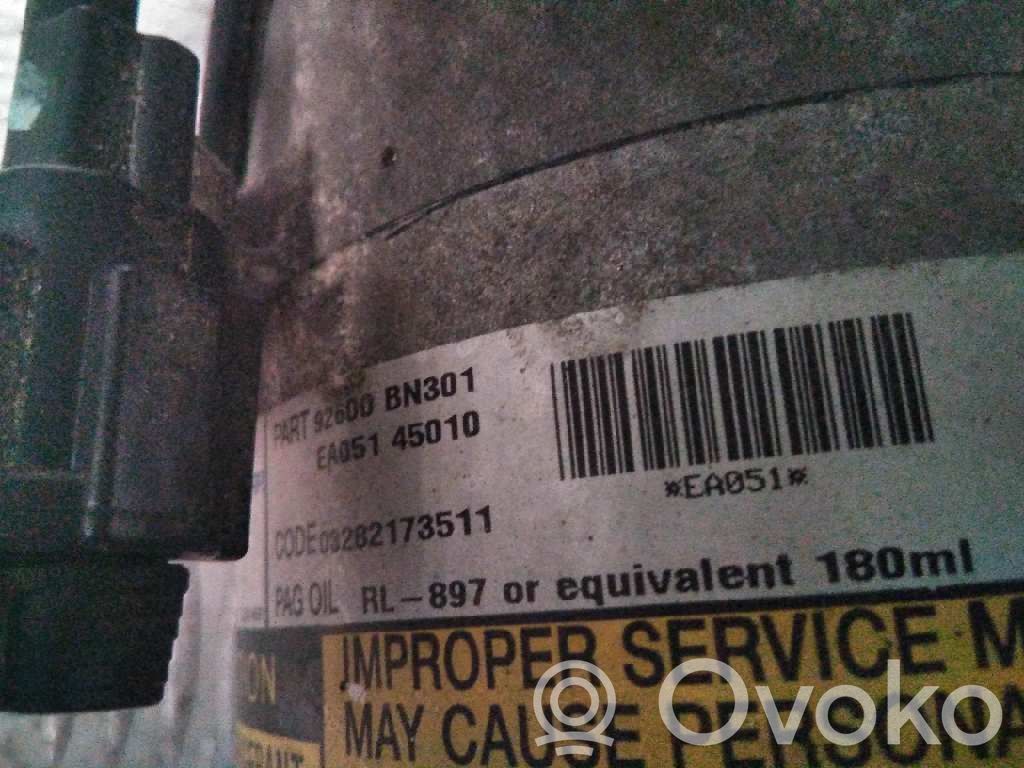 Nissan Almera N16 Air conditioning (A/C) compressor (pump) 