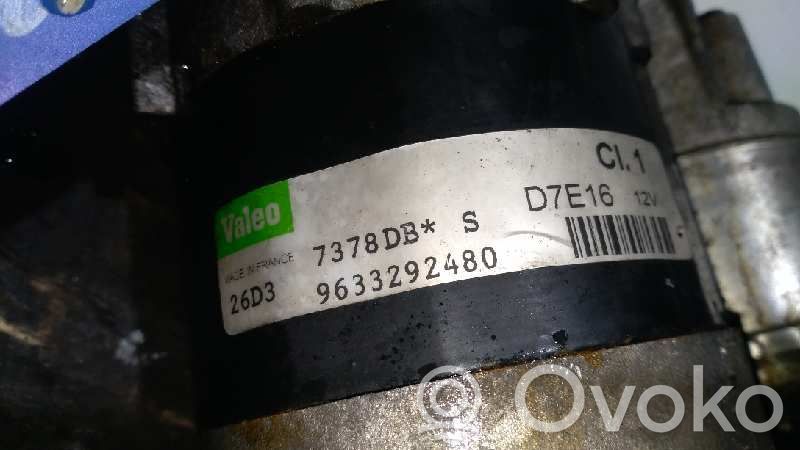 Citroen C3 Starter motor 