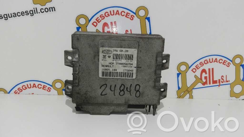 Engine control unit/module   7700856784,24848