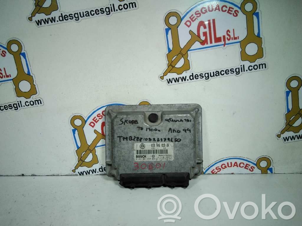 Skoda Octavia Mk2 (1Z) Sterownik / Moduł ECU 