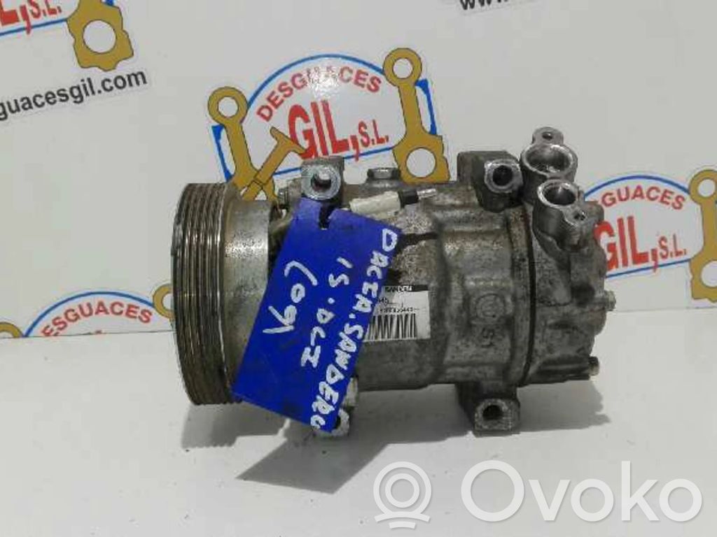 Dacia Sandero Kompresor / Sprężarka klimatyzacji A/C 