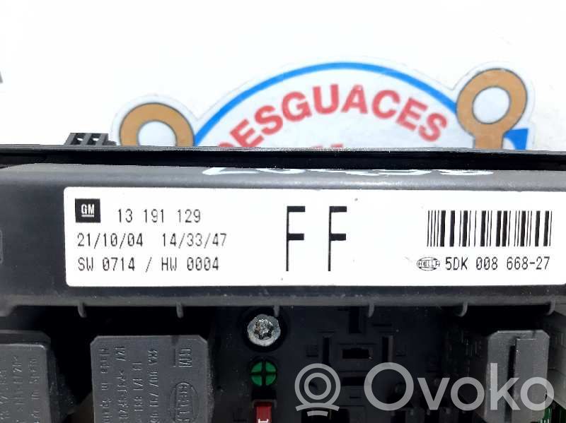 Módulo de fusible   13191129,95301