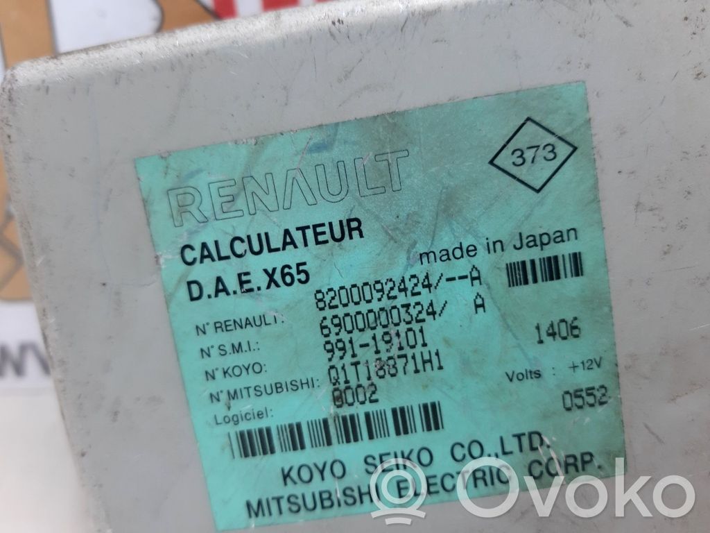 Renault Clio II Moduł / Sterownik wspomagania kierownicy 