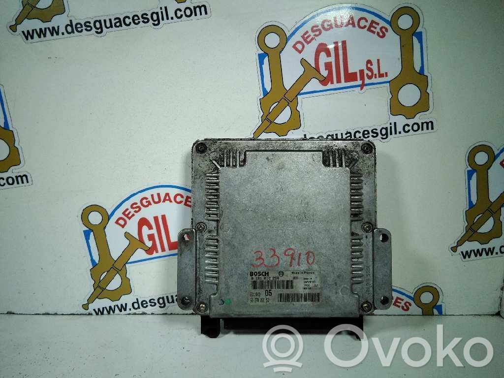 Peugeot 206 Sterownik / Moduł ECU 