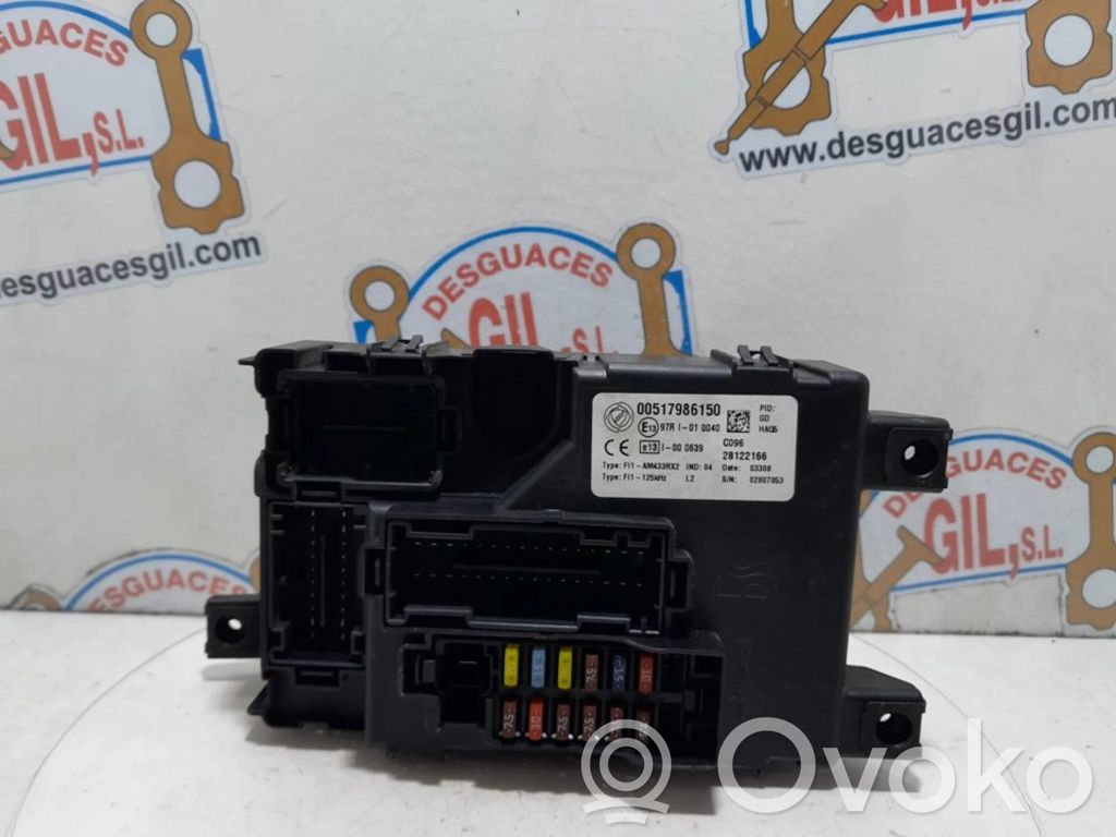 Fiat Grande Punto Fuse module 