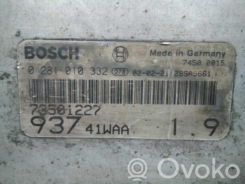 Alfa Romeo 147 Unitate/modul de control motor 