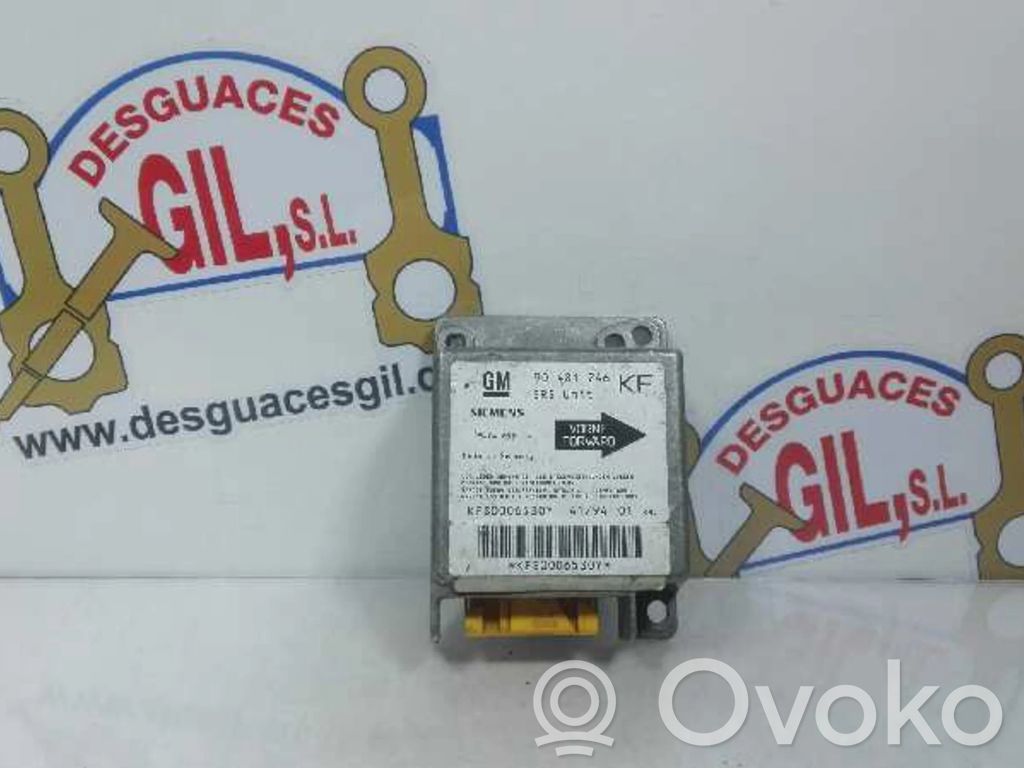 Opel Astra G Airbag control unit/module 